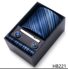 Formal Jacquard Yarn-dyed Business Professional Tie 14