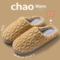 Women's Autumn And Winter Non-slip Soft Soled Cotton Slipper Comfortable Indoor cotton slippers Unisex cotton Slippers couples cotton footwear, lioness-love