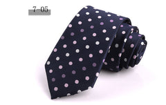 New Men's 7cm Striped Business Formal Tie, lioness-love