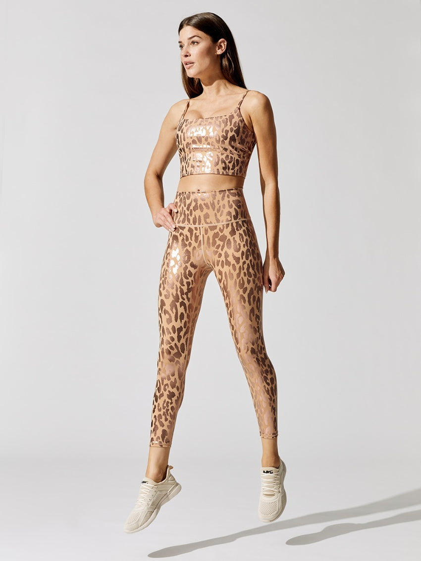 2-Piece Fashion Workout Set Animal Print