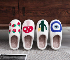 Halloween Cotton Slippers Male And Female Home Winter Indoor Cotton Slippers Cozy Footwear Warm Cotton Slippers couples cotton footwear, lioness-love