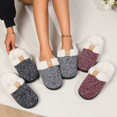 Fluffy Warm Cotton Slippers