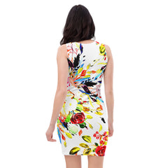 Sexy Floral Fitted Dress, lioness-love