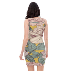 Floral Essence Fitted Dress, lioness-love