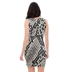 Allure Sexy Print Fitted Mini Dress, lioness-love.com