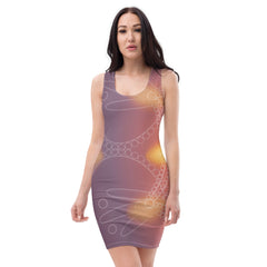 "Sunset Soirée: Women's Summer Party Mini Dress", lioness-love