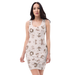 Pink Panther Women's Fierce Animal Print Dress, lioness-love