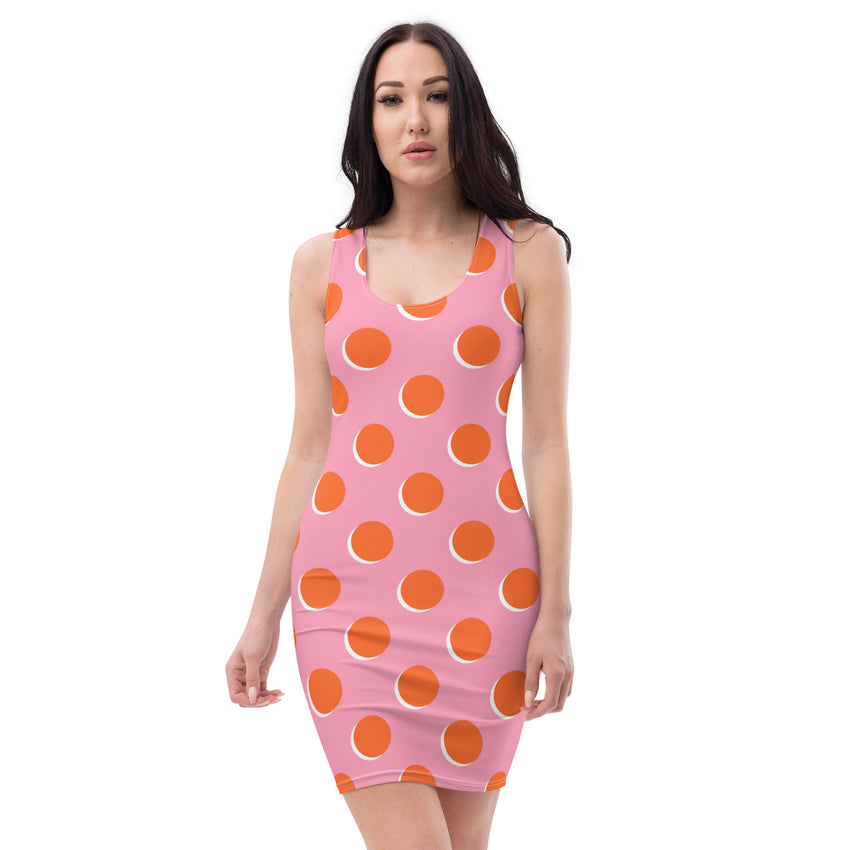 "Sunshine Dots: The Unique Summertime Polka Dot Mini Dress" lioness-love.com