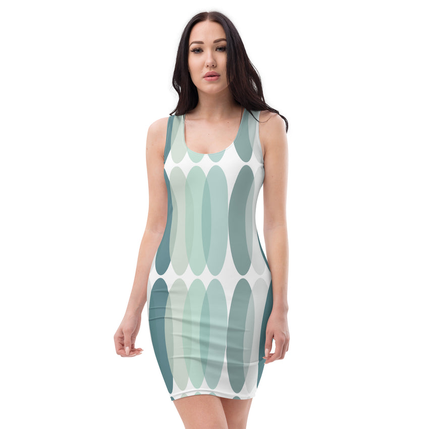 "Surf Chic: Embrace the Waves with our Trendy Fitted Dress", lioness-love