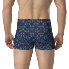 All-over print boxer briefs for men's