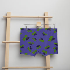 Blue grapes printed boxer for man