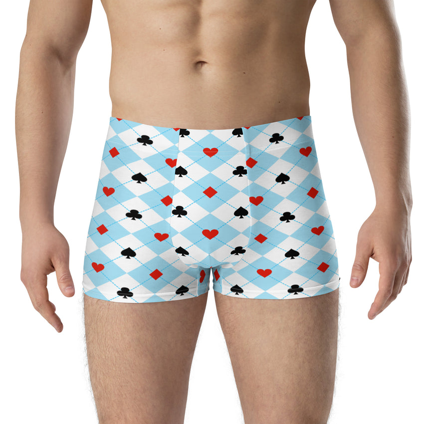 Chess-inspired boxer briefs for men's fashion
