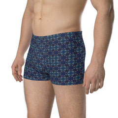 Stylish all-over print boxer briefs for men's