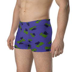 Blue grapes printed boxer for man