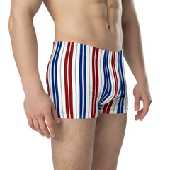 Striped boxer briefs for men's