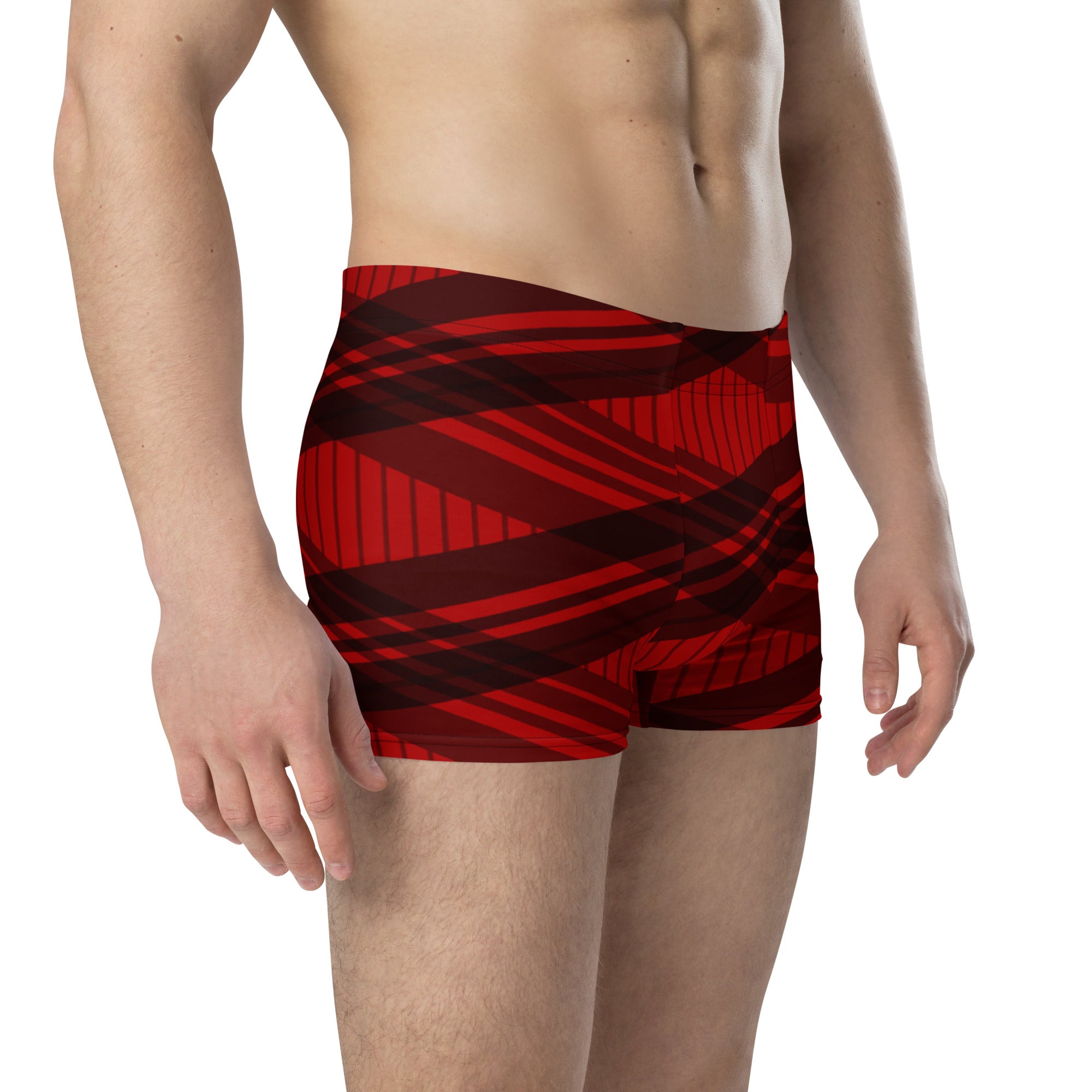 Poster Striped Boxer Shorts