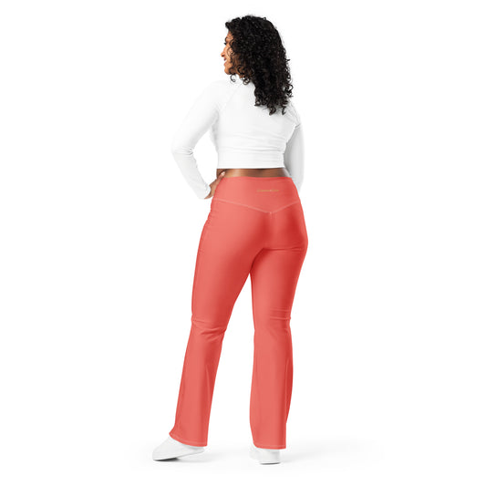 Orange Flare leggings lioness-love