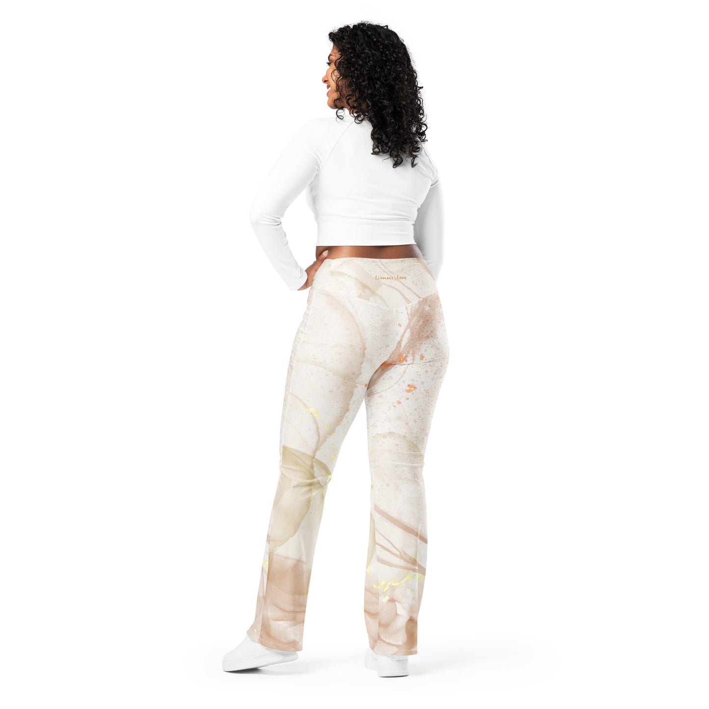 Fashion Design Flare Leggings, lioness-love