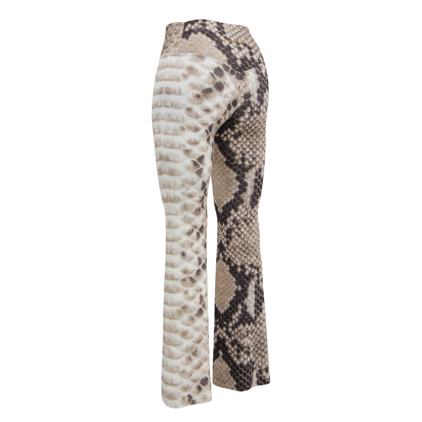 Snake Print Flare Leggings, lioness-love