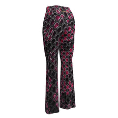 Reptile Skin Print Flare Leggings