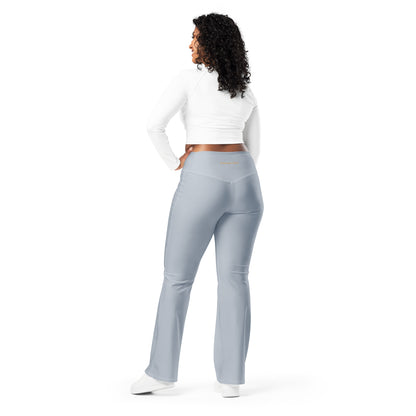 Solid Grey Flare Leggings, lioness-love