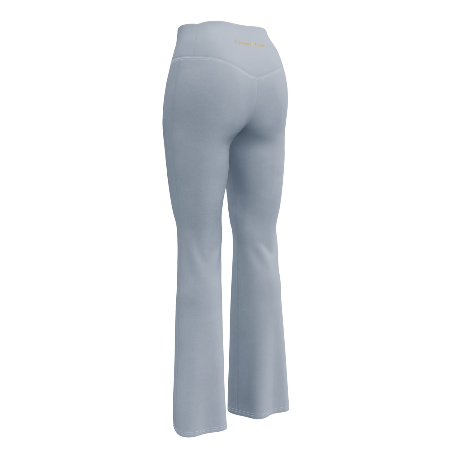 Solid Grey Flare Leggings, lioness-love