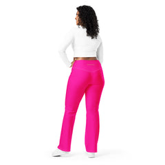 Trendy Fuchsia Flare leggings, lioness-love