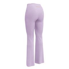 Solid Lavender Flare leggings