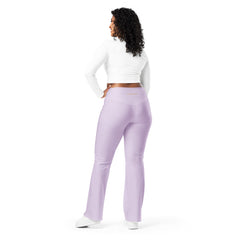 Solid Lavender Flare leggings