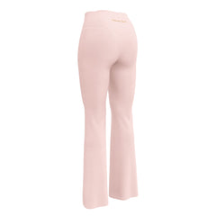 Solid Soft Pink Flare Leggings, lioness-love