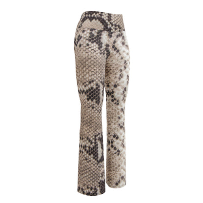 Snake Print Flare Leggings, lioness-love