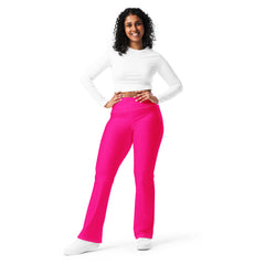 Trendy Fuchsia Flare leggings, lioness-love