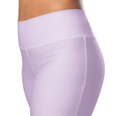 Solid Lavender Flare leggings