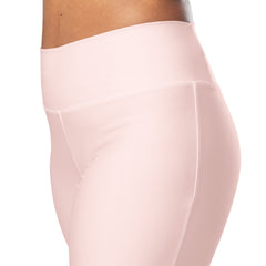 Solid Soft Pink Flare Leggings, lioness-love