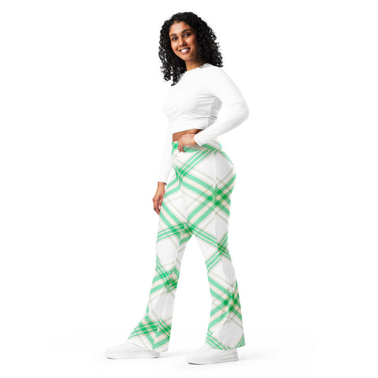Plaid Flare leggings, lioness-love