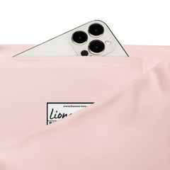 Solid Soft Pink Flare Leggings, lioness-love