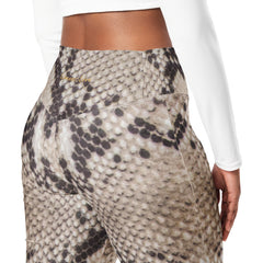 Snake Print Flare Leggings, lioness-love