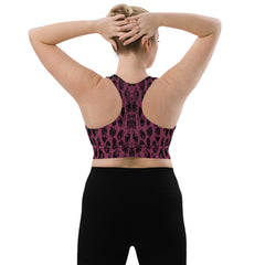 Whether you're hitting the gym or practicing yoga, this sports bra combines style and performance seamlessly.