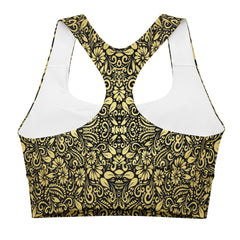 Sports Dual Black and Gold Paisley