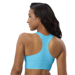 Pretty Blue Sports bra | Exercise Bra | Yoga Bra, lioness-love
