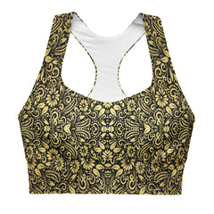 Sports Dual Black and Gold Paisley