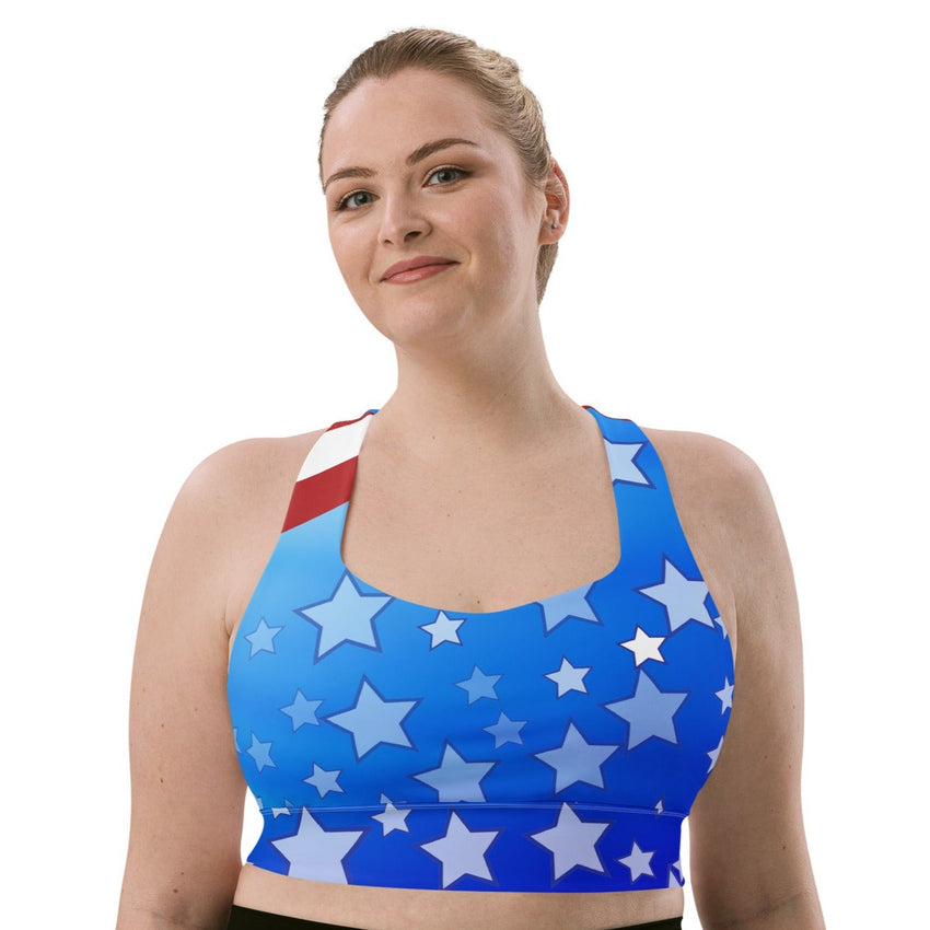 Patriot Longline sports bra