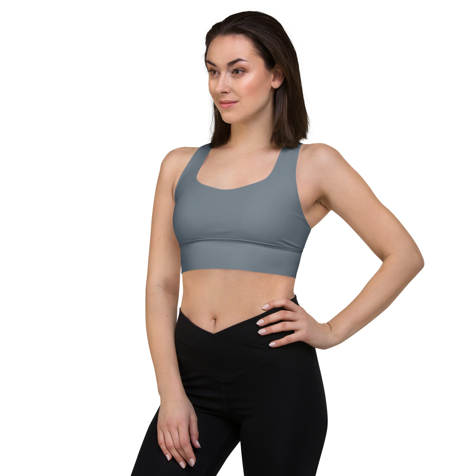 Longline Sports Bra, Training Bra, lioness-love