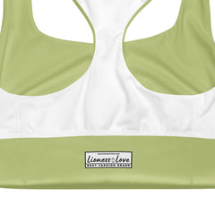Summertime Lime Sports Bra | Fitness Bra, lioness-love