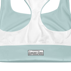 Longline Solid Seamless Sports Bra, lioness-love