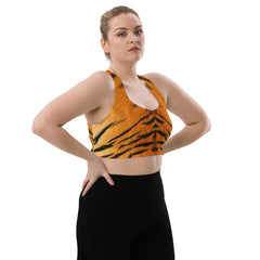 Longline sports bra