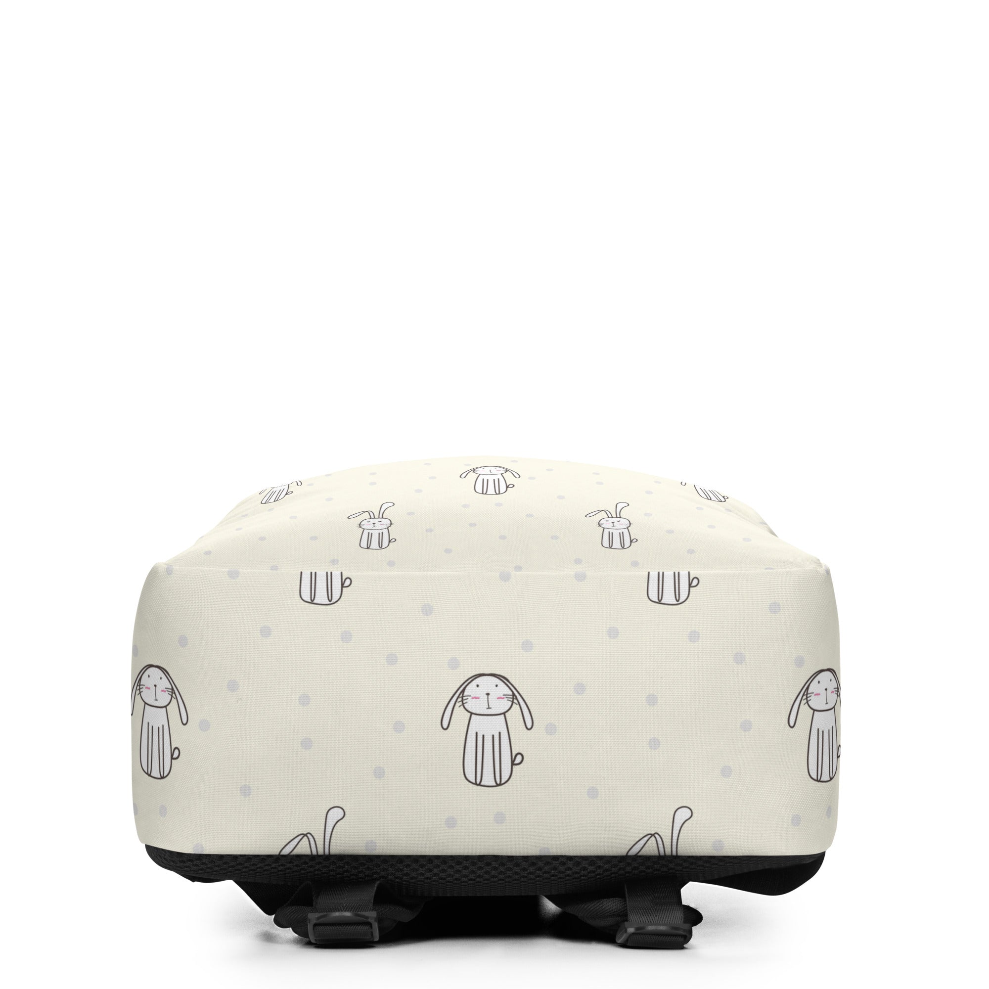 Minimalist Backpack Rabbit Polkadot