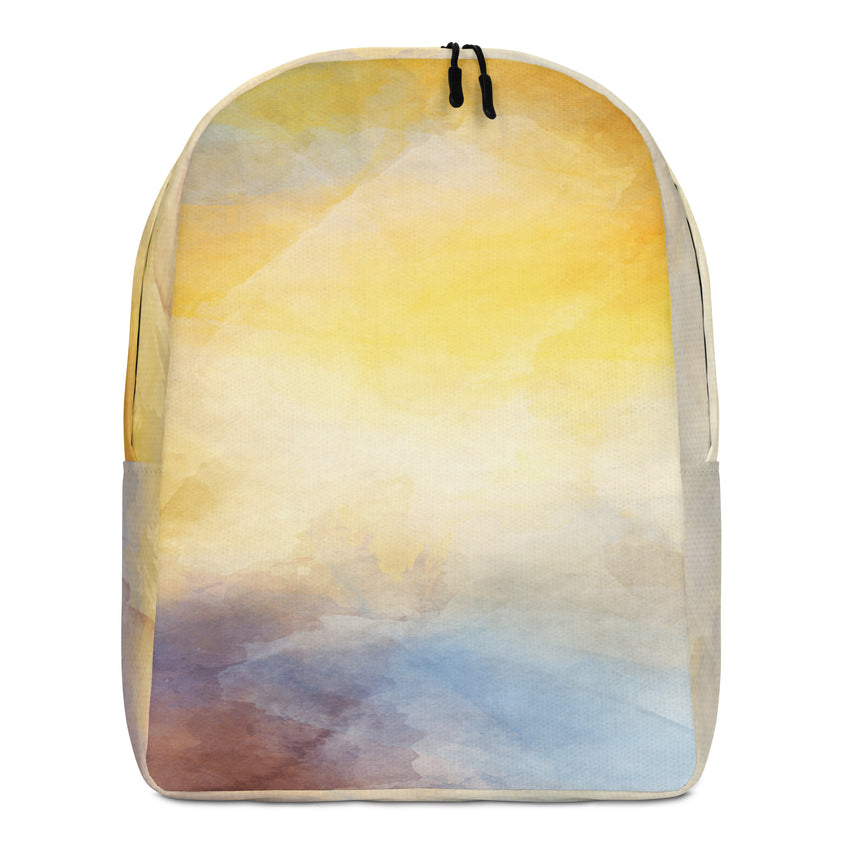 Minimalist Backpack Sunset Vibes