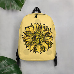Minimalist Backpack Sunny Daisy