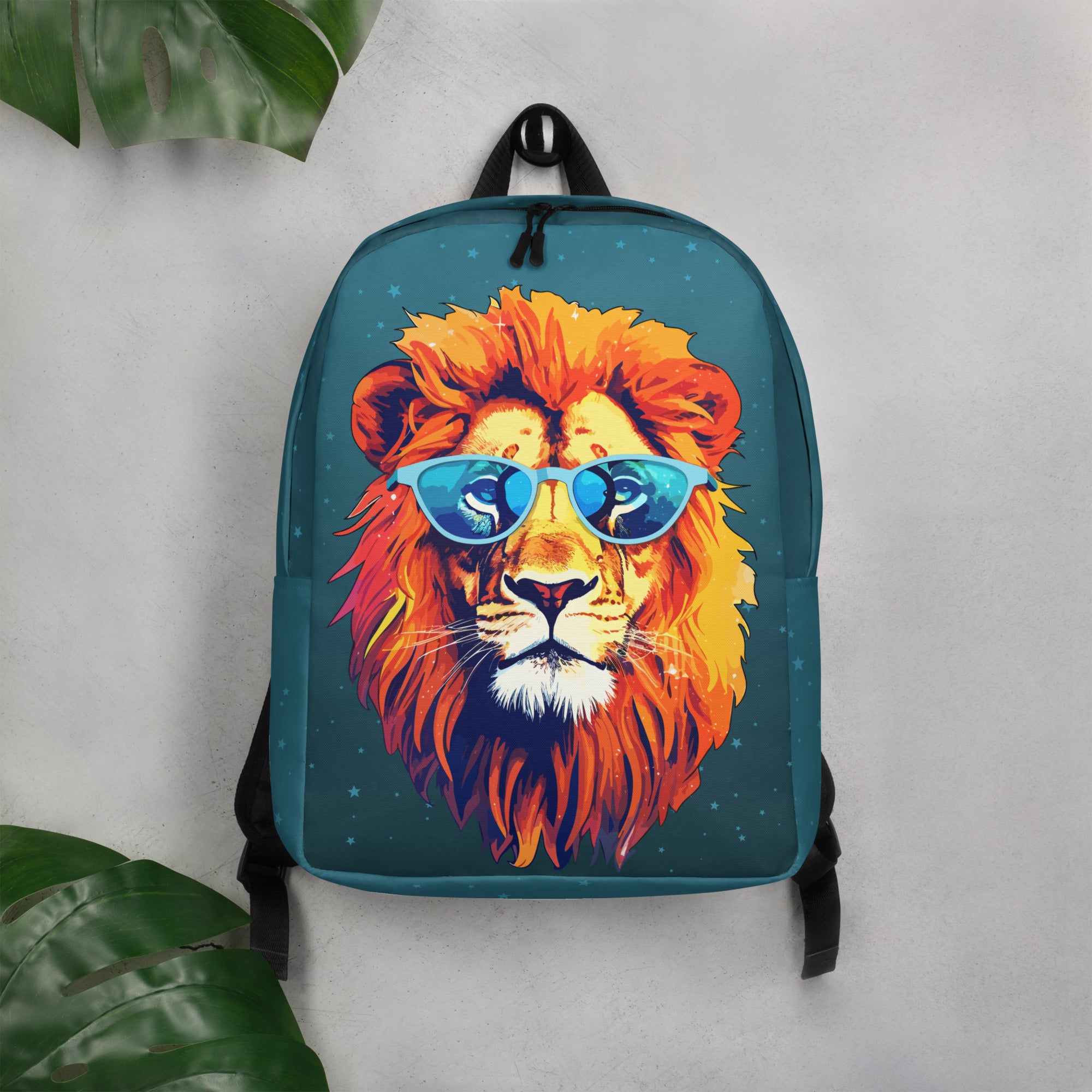Minimalist Backpack Wise Lion King